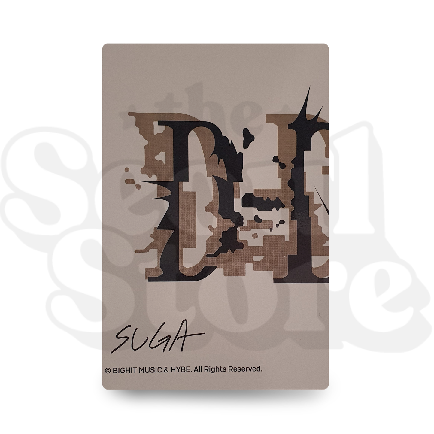 [PHOTOCARD] SUGA - AGUST D - TOUR D-DAY