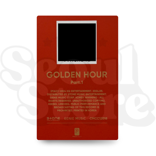 [PHOTOCARD] ATEEZ - GOLDEN HOUR PART.1 (QR PC)