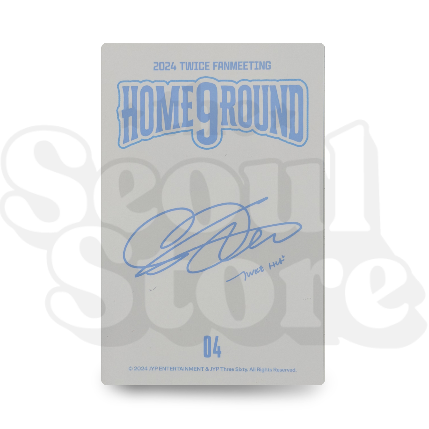 [PHOTOCARD] TWICE - HOMEGROUND TWICE FANMEETING (SANA VER)