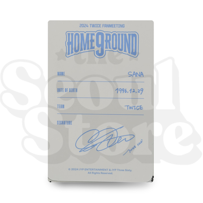 [PHOTOCARD] TWICE - HOMEGROUND TWICE FANMEETING (SANA VER)