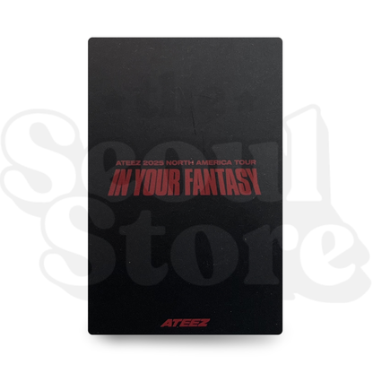 [PHOTOCARD] ATEEZ - IN YOUR FANTASY 2025 NORTH AMERICA TOUR