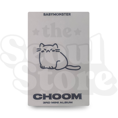 [PHOTOCARD] BABYMONSTER - CHOOM (P.O.B JEWEL VER)