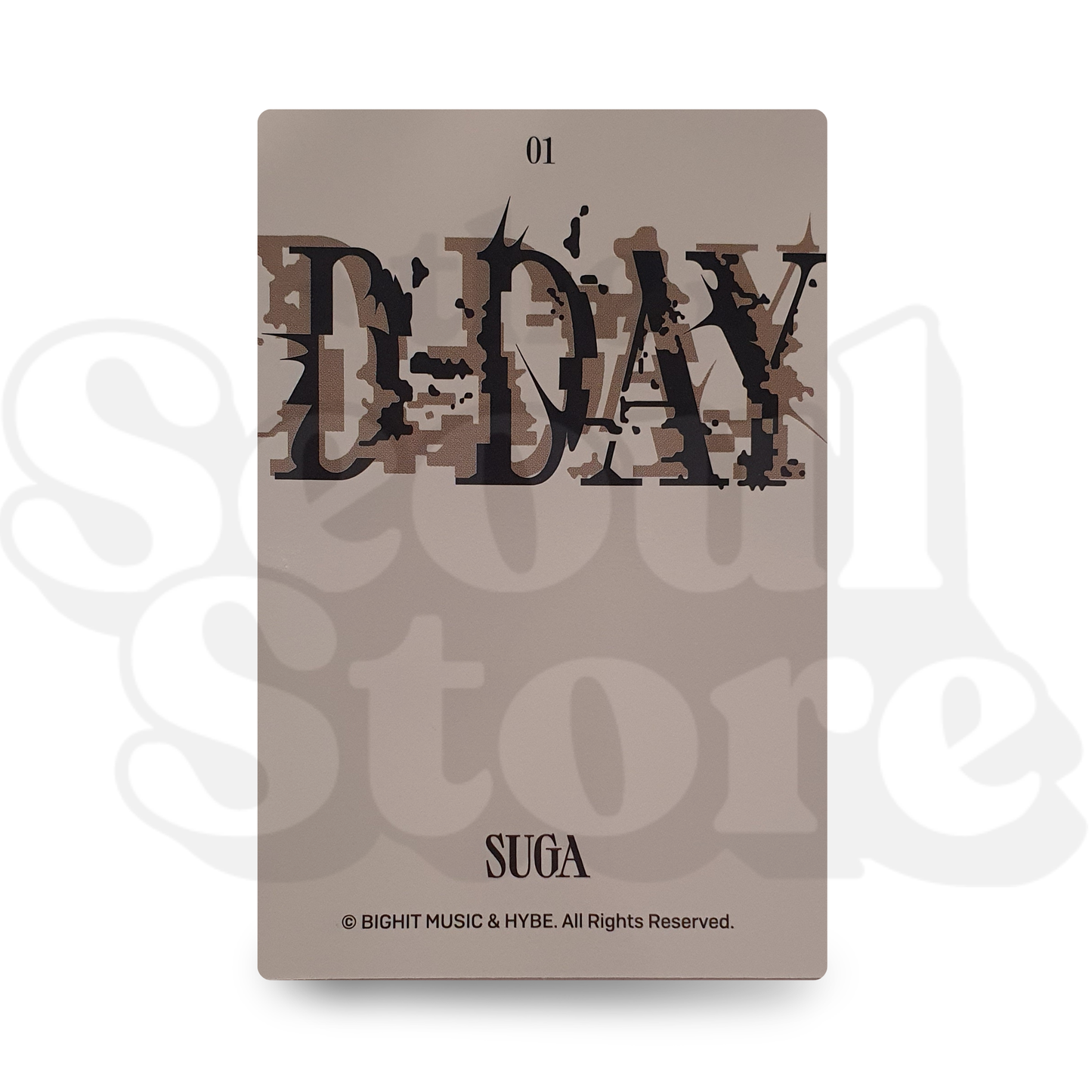 [PHOTOCARD] SUGA - AGUST D - TOUR D-DAY