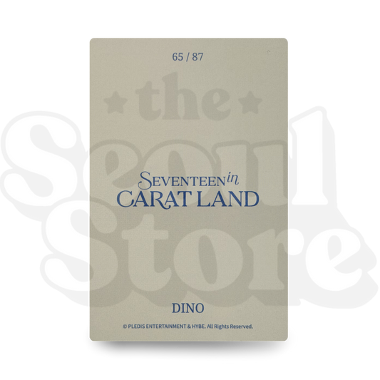 [PHOTOCARD] SEVENTEEN - SEVENTEEN IN CARATLAND