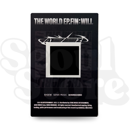 [PHOTOCARD] ATEEZ - THE WORLD EP.FIN:WILL (QR PC)
