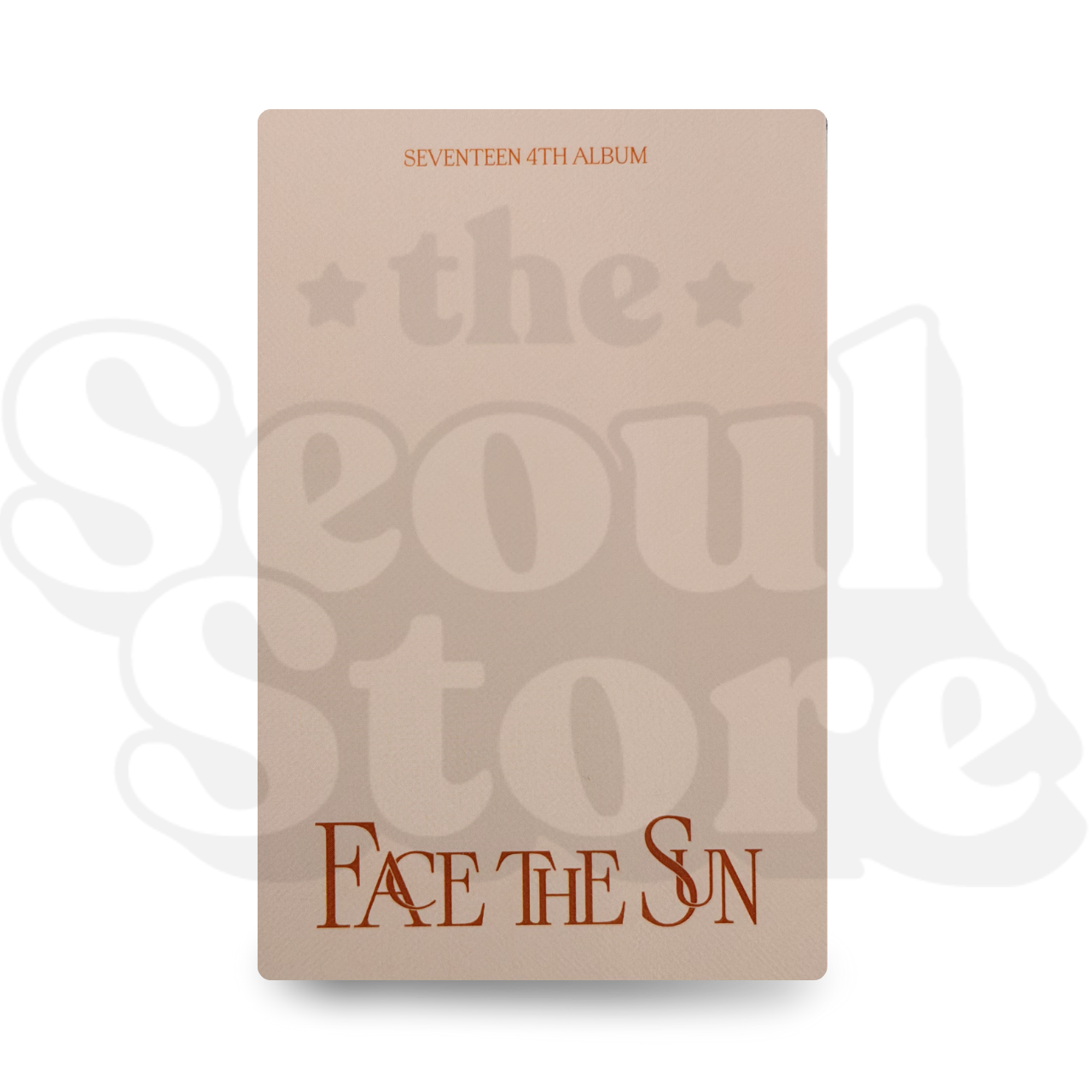 [PHOTOCARD] SEVENTEEN - FACE THE SUN (CARAT) VER. JEONGHAN