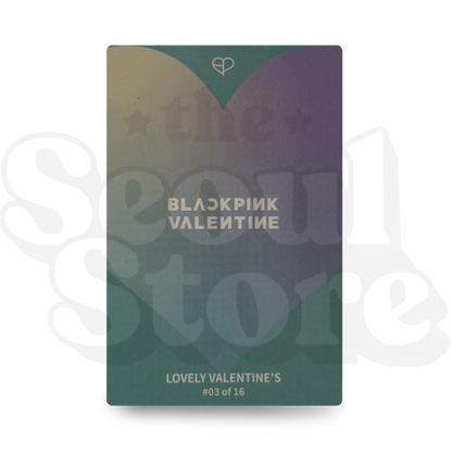 [PHOTOCARD] BLACKPINK - BLACKPINK VALENTINE VER.2