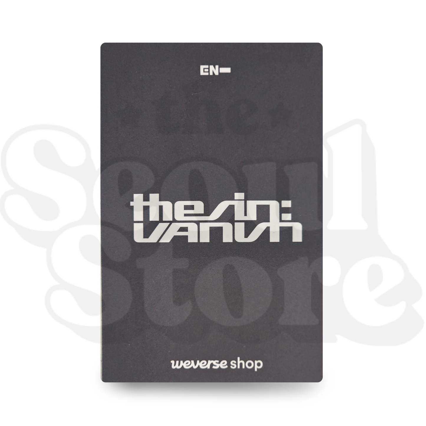 [PHOTOCARD] ENHYPEN - THE SIN:VANISH VER.1 (P.O.B GLOBAL WEVERSESHOP)