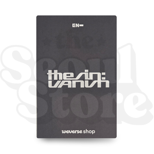 [PHOTOCARD] ENHYPEN - THE SIN:VANISH VER.1 (P.O.B GLOBAL WEVERSESHOP)