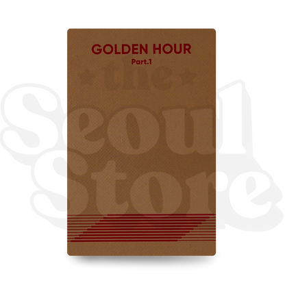 [PHOTOCARD] ATEEZ - GOLDEN HOUR: PART.1 (POCAALBUM)