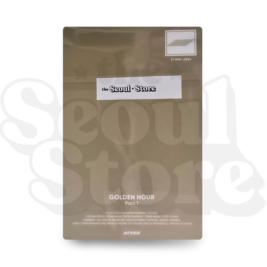 [POSTCARD] ATEEZ - GOLDEN HOUR PART.1