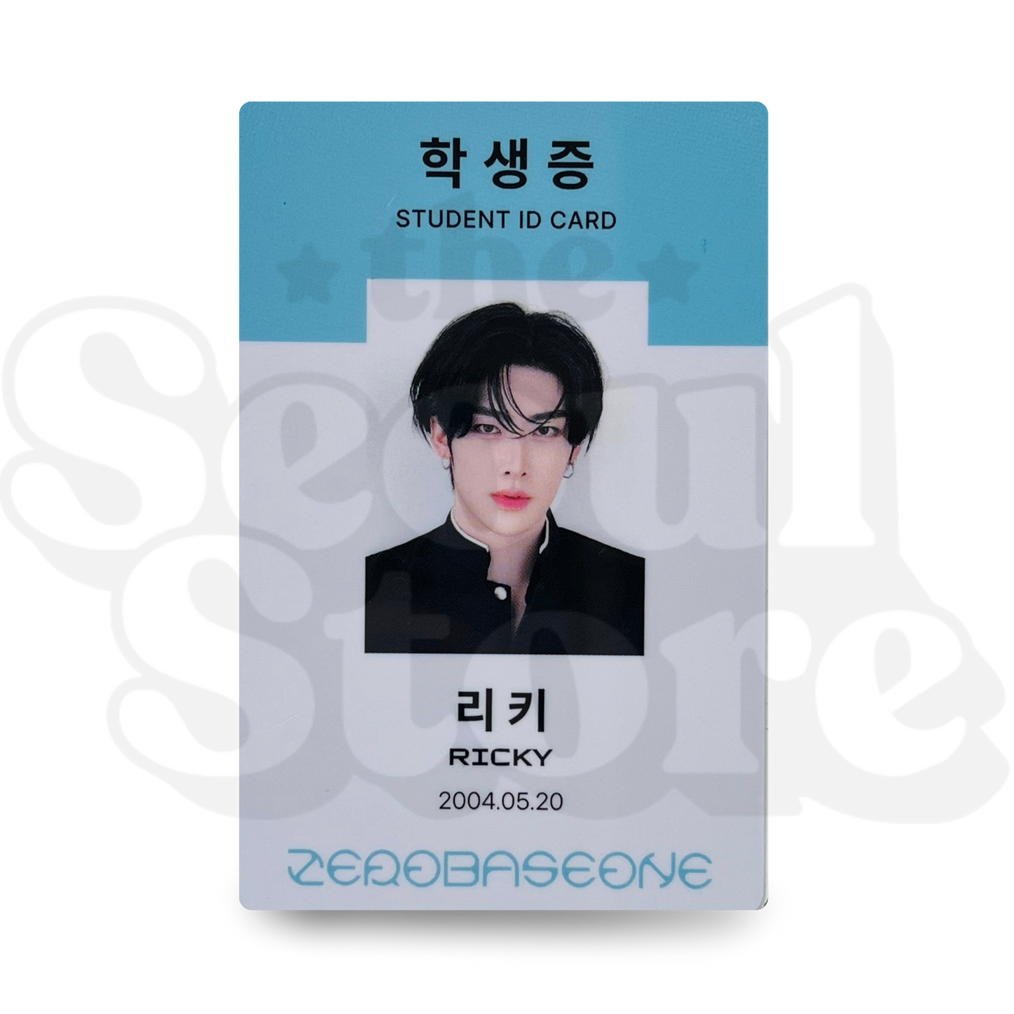 [PHOTOCARD] ZEROBASEONE (ZB1) - BLUE PARADISE STUDENT ID (MAKESTAR P.O.B)