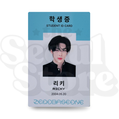 [PHOTOCARD] ZEROBASEONE (ZB1) - BLUE PARADISE STUDENT ID (MAKESTAR P.O.B)