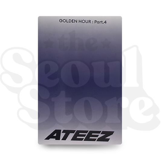 [PHOTOCARD] ATEEZ - GOLDEN HOUR PART.4 (POCAALBUM)