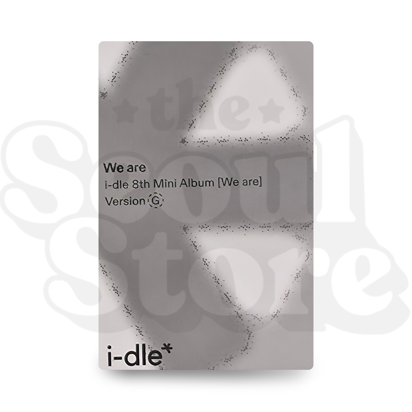 [PHOTOCARD] I-DLE - WE ARE
