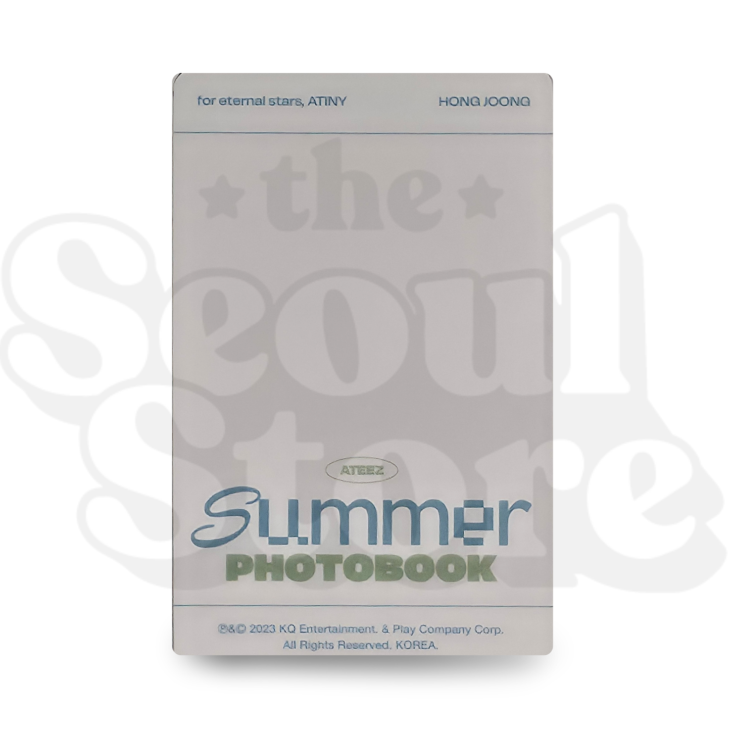 [PHOTOCARD] ATEEZ - SUMMER PHOTOBOOK