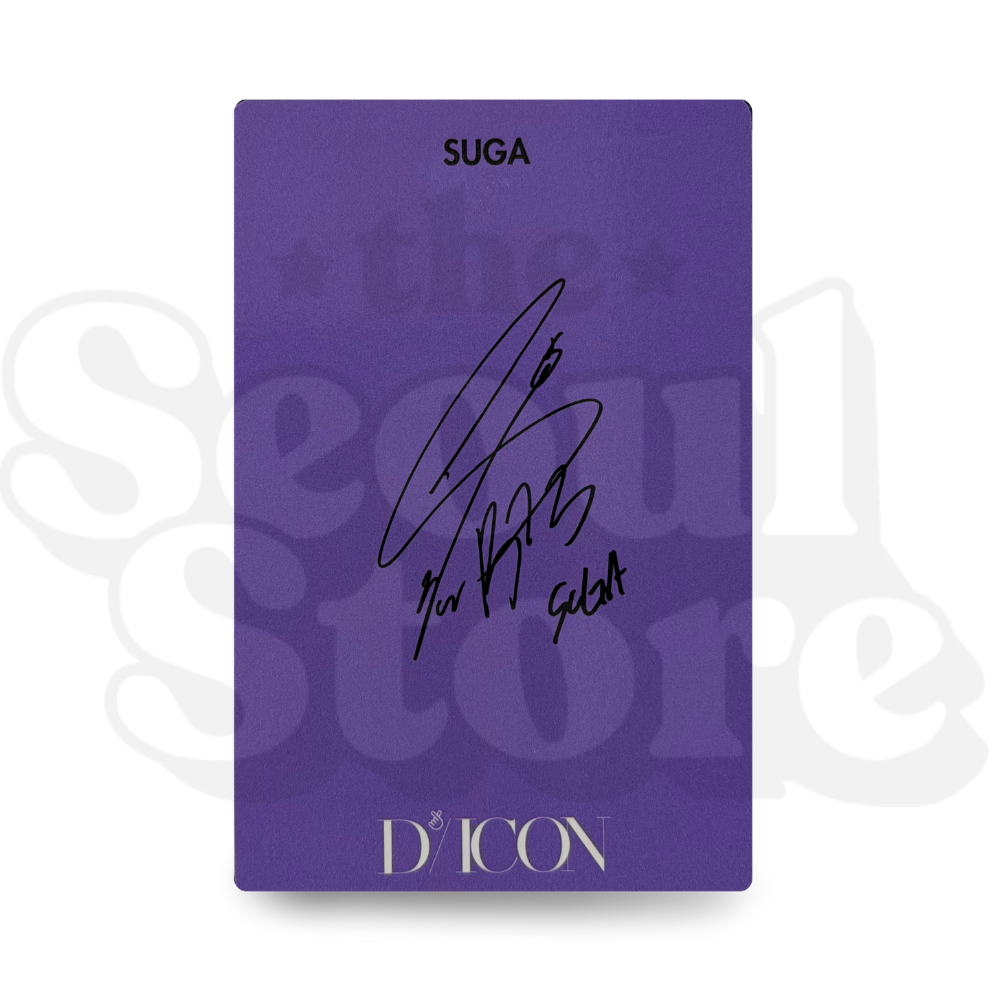 [PHOTOCARD] BTS - DICON (2018) VER. SUGA