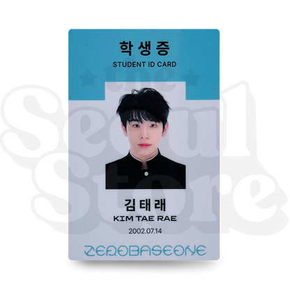 [PHOTOCARD] ZEROBASEONE (ZB1) - BLUE PARADISE STUDENT ID (MAKESTAR P.O.B)