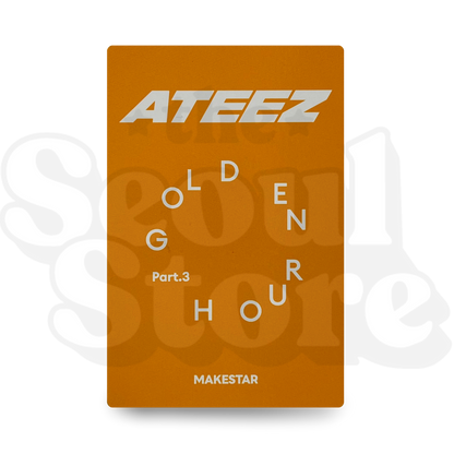 [PHOTOCARD] ATEEZ - GOLDEN HOUR PART.3 (MAKESTAR LUCKY DRAW)