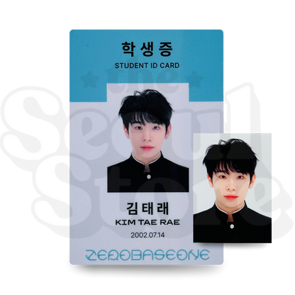 [PHOTOCARD] ZEROBASEONE (ZB1) - BLUE PARADISE STUDENT ID + ID (MAKESTAR P.O.B)