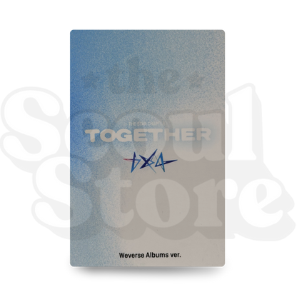[PHOTOCARD] TXT - THE STAR CHAPTER: TOGETHER (WEVERSE ALBUM) VER.1