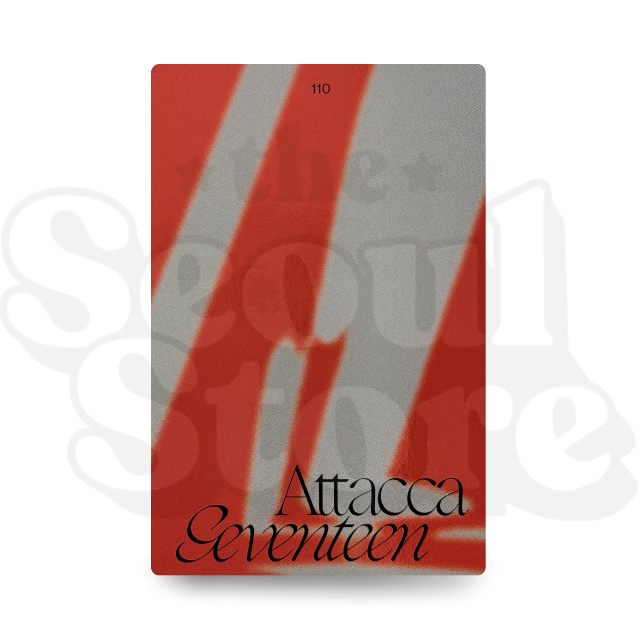 [PHOTOCARD] SEVENTEEN - ATTACCA VER.1