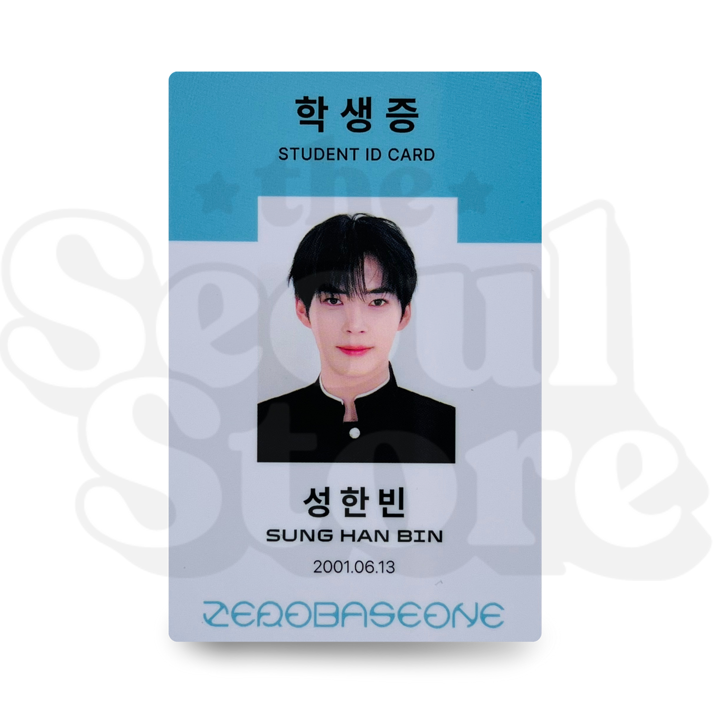 [PHOTOCARD] ZEROBASEONE (ZB1) - BLUE PARADISE STUDENT ID (MAKESTAR P.O.B)