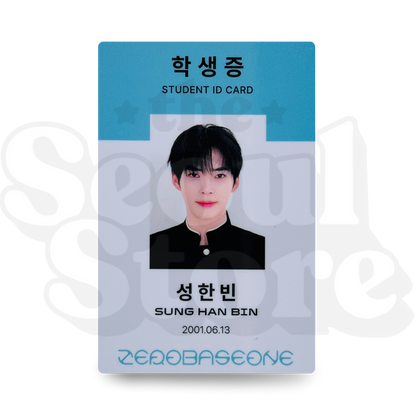 [PHOTOCARD] ZEROBASEONE (ZB1) - BLUE PARADISE STUDENT ID (MAKESTAR P.O.B)