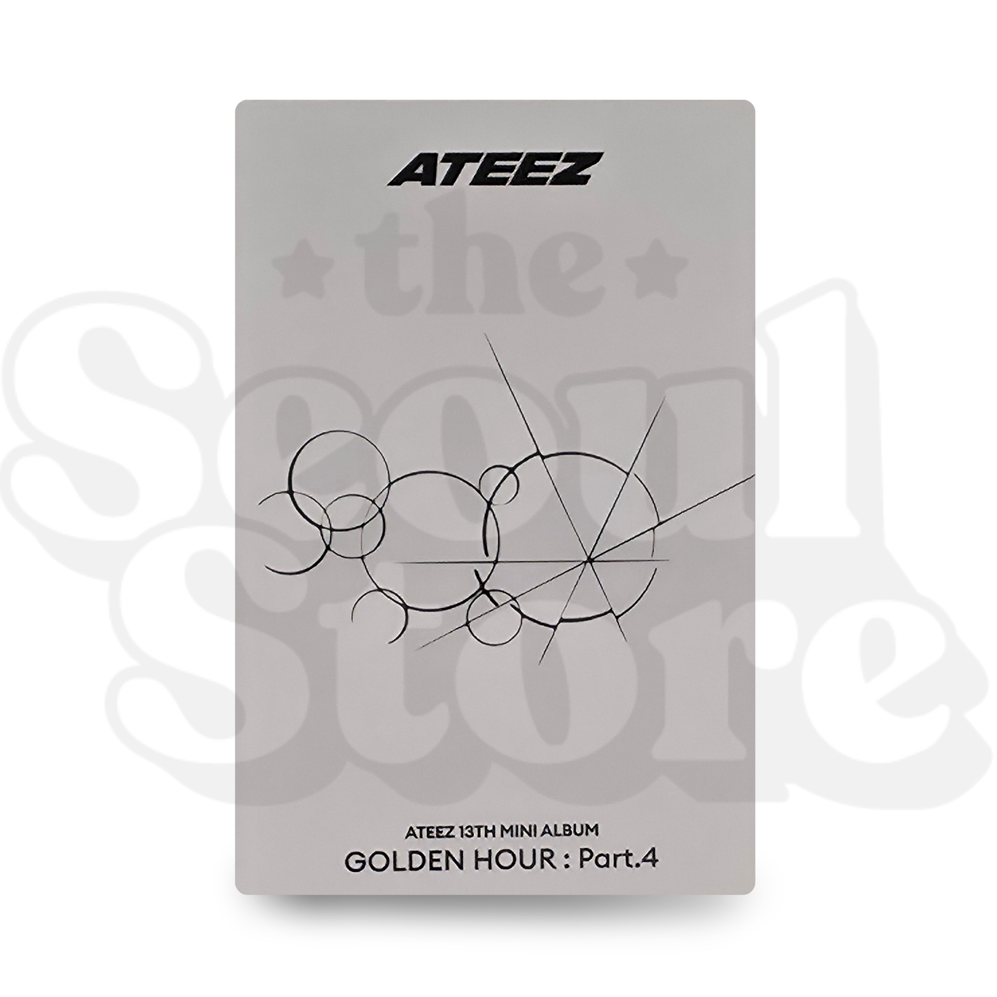 [PHOTOCARD] ATEEZ - GOLDEN HOUR PART.4 (P.O.B POCAALBUM TOKTOQ)