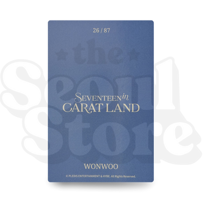 [PHOTOCARD] SEVENTEEN - SEVENTEEN IN CARATLAND
