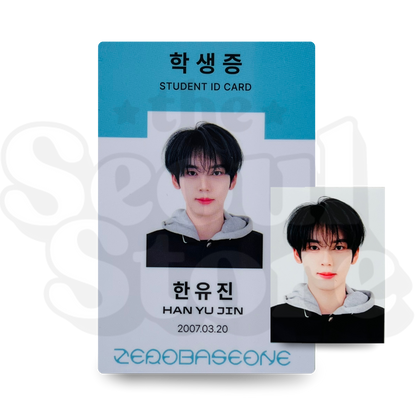 [PHOTOCARD] ZEROBASEONE (ZB1) - BLUE PARADISE STUDENT ID + ID (MAKESTAR P.O.B)