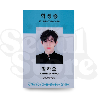 [PHOTOCARD] ZEROBASEONE (ZB1) - BLUE PARADISE STUDENT ID (MAKESTAR P.O.B)