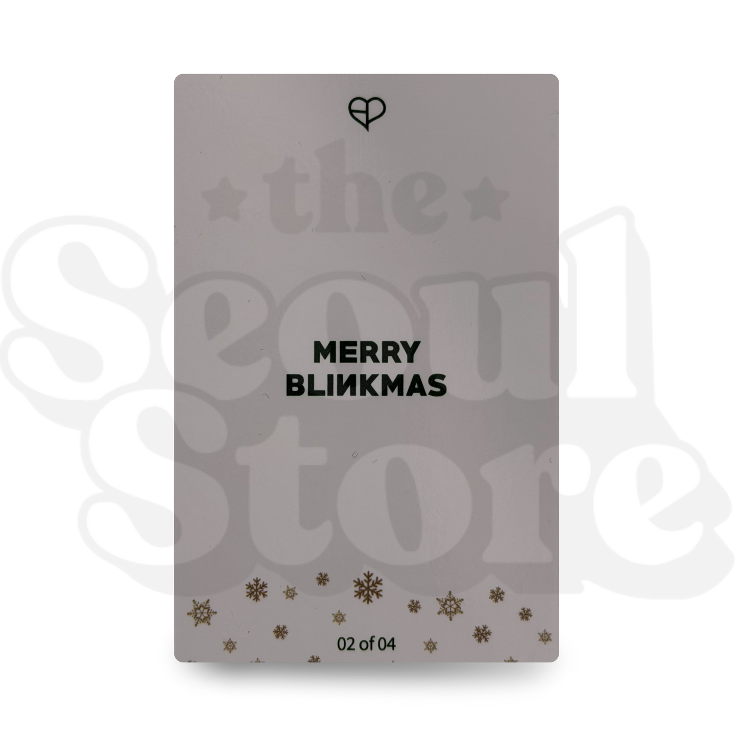 [PHOTOCARD] BLACKPINK - MERRY BLINKMAS VER.1