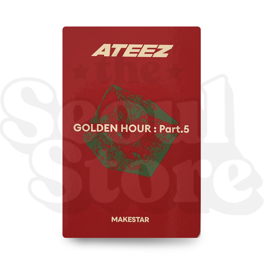 [PHOTOCARD] (P.O.B) ATEEZ - GOLDEN HOUR PART.5