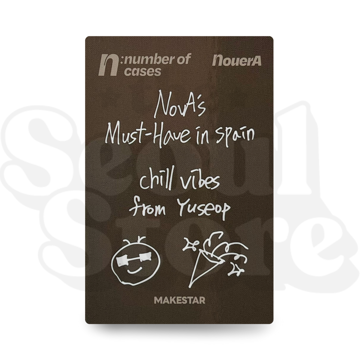 [PHOTOCARD] NOUERA - N:NUMBER OF CASES (FANMEET BARCELONA)
