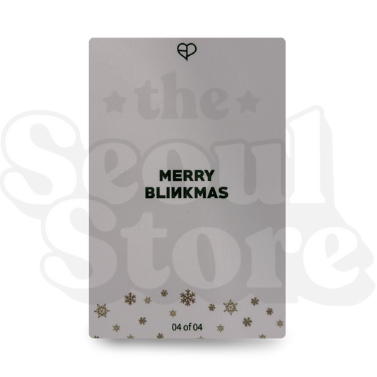 [PHOTOCARD] BLACKPINK - MERRY BLINKMAS VER.1