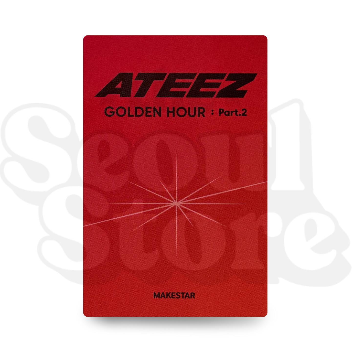 [PHOTOCARD] ATEEZ - GOLDEN HOUR: PART.2 (MAKESTAR FANSIGN)