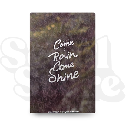 [PHOTOCARD] ZEENUNEW - Come rain come shine