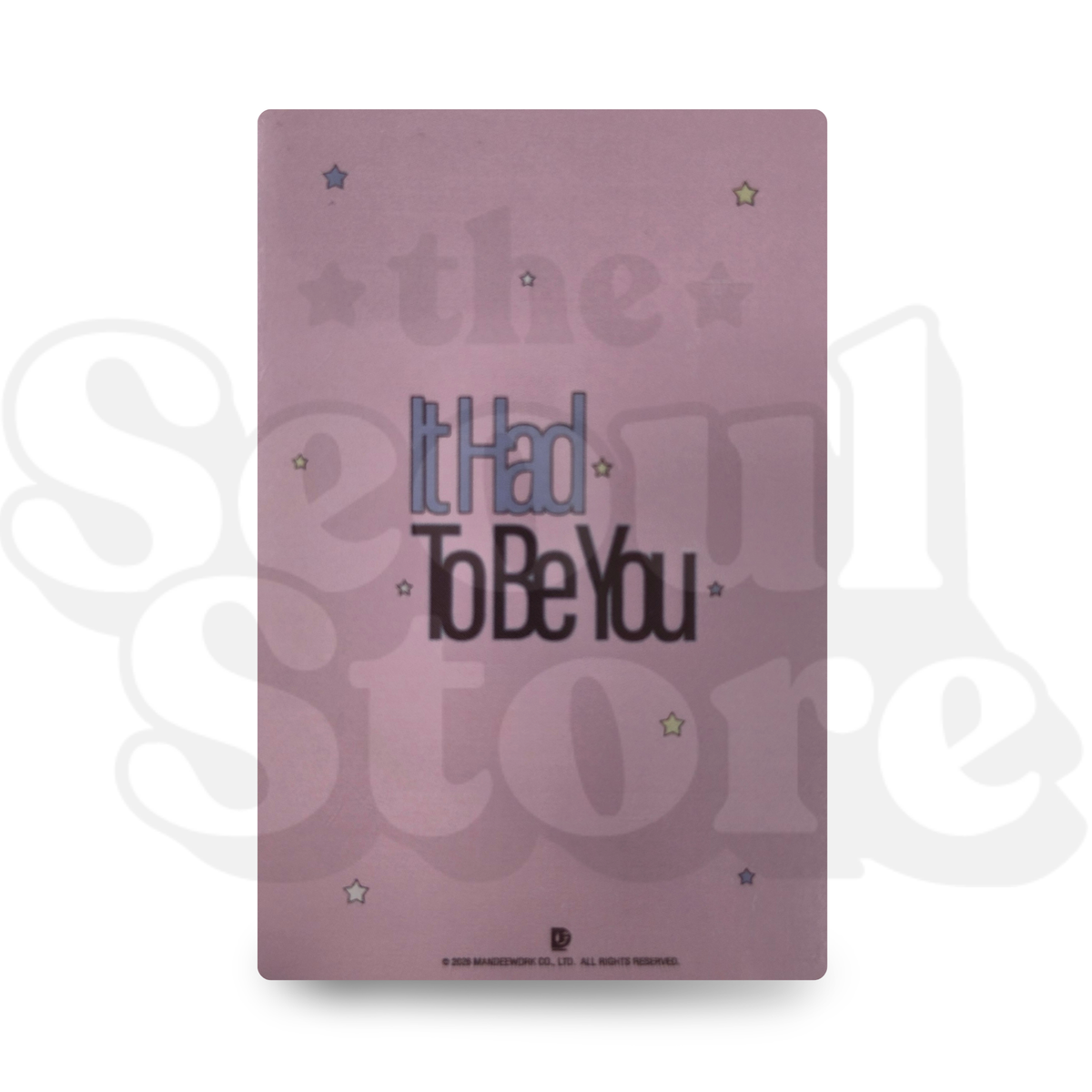 [PHOTOCARD] Duang With you - It had to be you