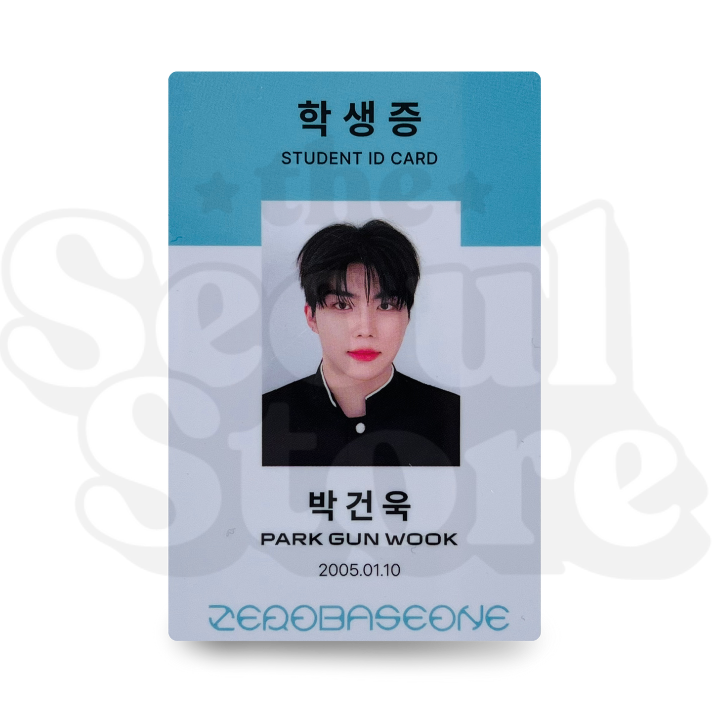 [PHOTOCARD] ZEROBASEONE (ZB1) - BLUE PARADISE STUDENT ID (MAKESTAR P.O.B)