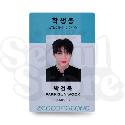[PHOTOCARD] ZEROBASEONE (ZB1) - BLUE PARADISE STUDENT ID (MAKESTAR P.O.B)