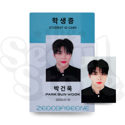 [PHOTOCARD] ZEROBASEONE (ZB1) - BLUE PARADISE STUDENT ID + ID (MAKESTAR P.O.B)