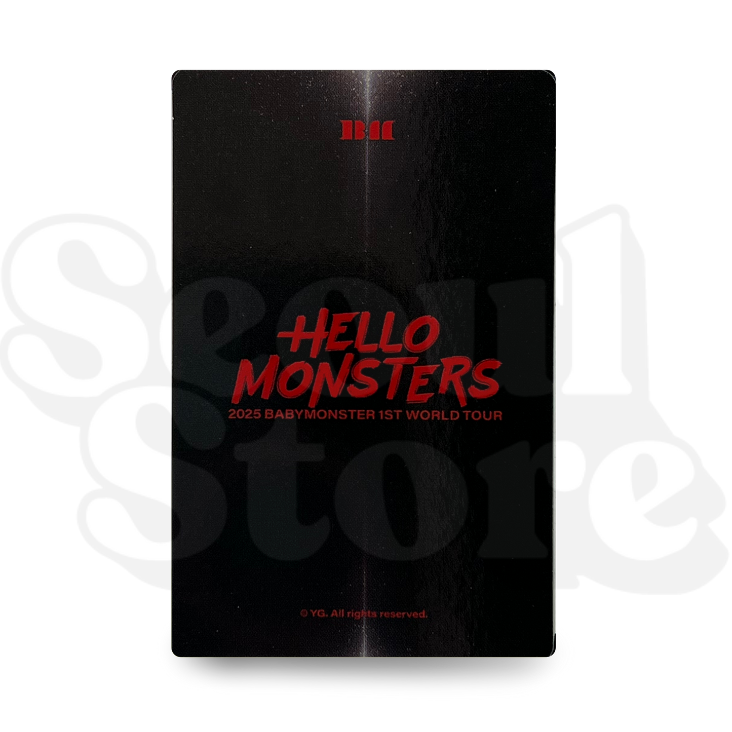 [PHOTOCARD] BABYMONSTER - HELLO MONSTERS 1ST WORLD TOUR VER.2