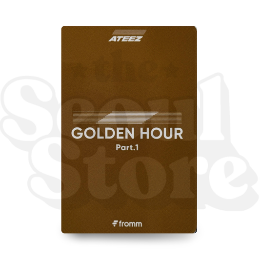 [PHOTOCARD] ATEEZ - GOLDEN HOUR PART.1 (FROMM)