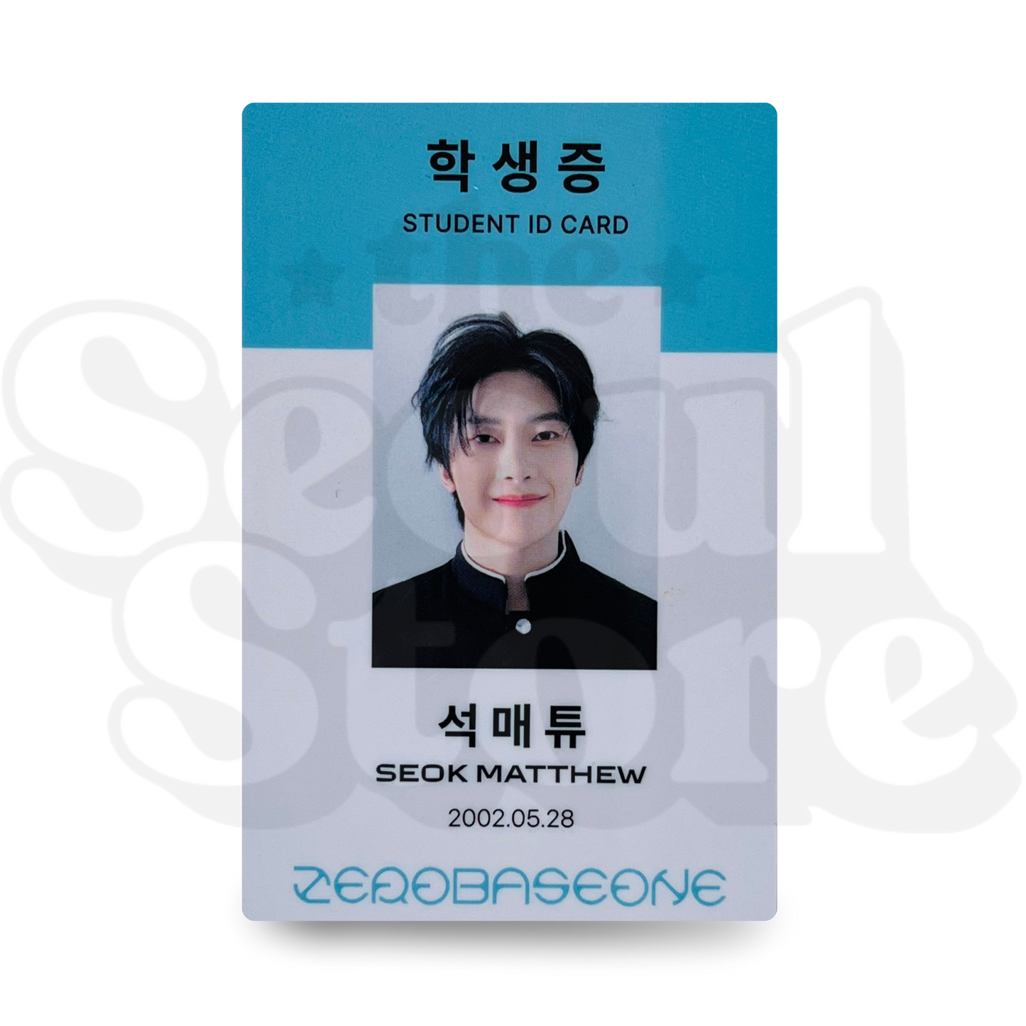 [PHOTOCARD] ZEROBASEONE (ZB1) - BLUE PARADISE STUDENT ID (MAKESTAR P.O.B)