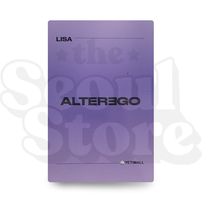[PHOTOCARD] LISA - ALTEREGO POB YETIMALL