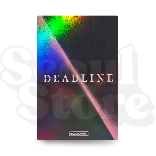 [PHOTOCARD] BLACKPINK - DEADLINE (SILVER VER)