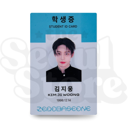 [PHOTOCARD] ZEROBASEONE (ZB1) - BLUE PARADISE STUDENT ID (MAKESTAR P.O.B)