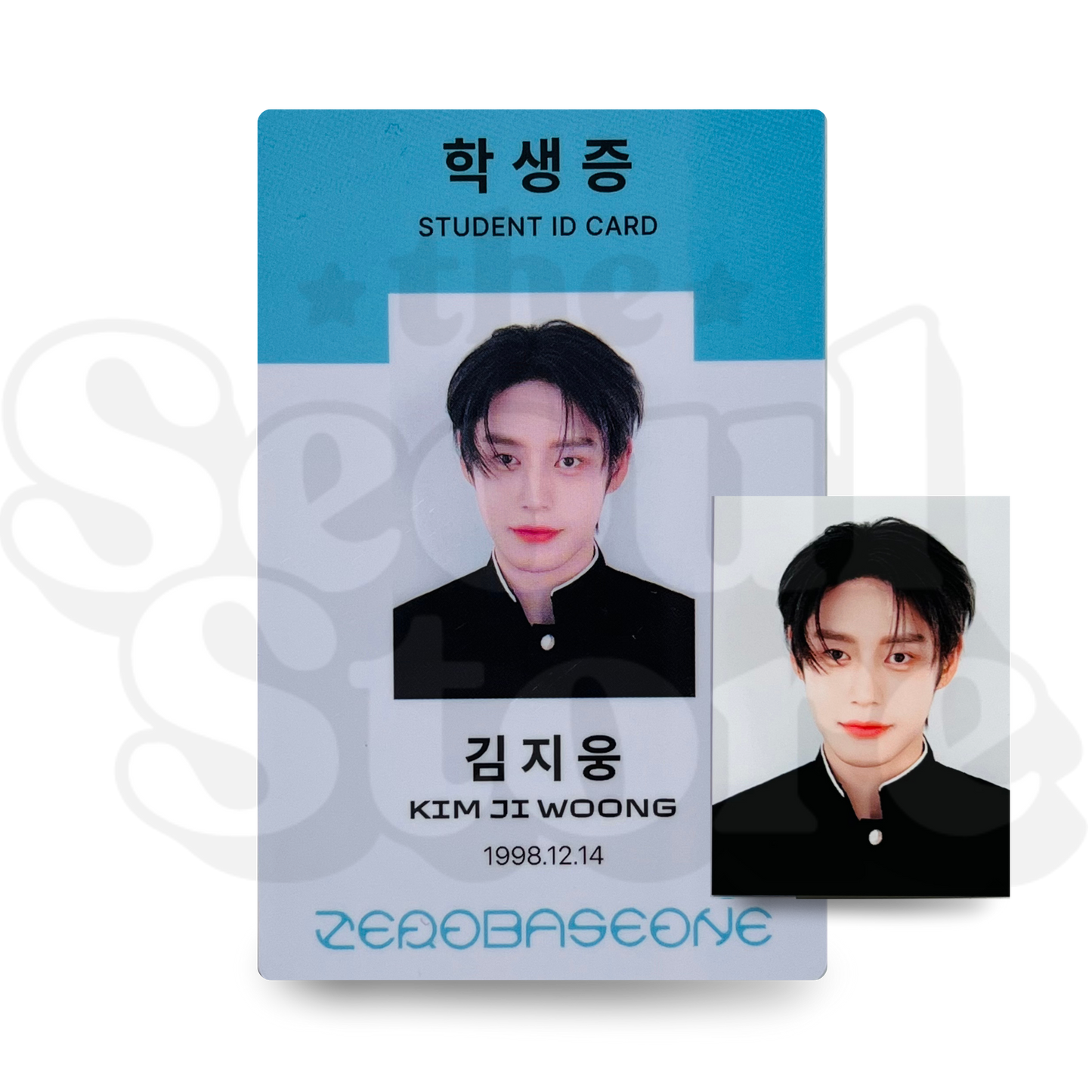 [PHOTOCARD] ZEROBASEONE (ZB1) - BLUE PARADISE STUDENT ID + ID (MAKESTAR P.O.B)