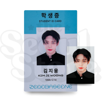 [PHOTOCARD] ZEROBASEONE (ZB1) - BLUE PARADISE STUDENT ID + ID (MAKESTAR P.O.B)
